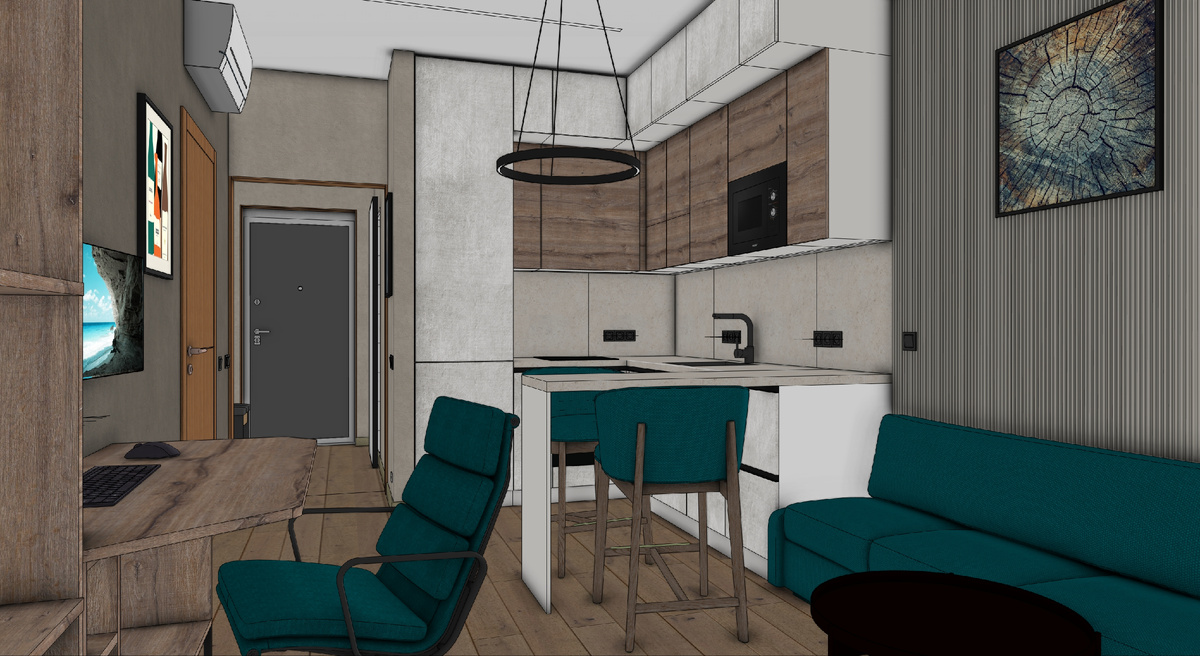 Эскиз в SketchUp