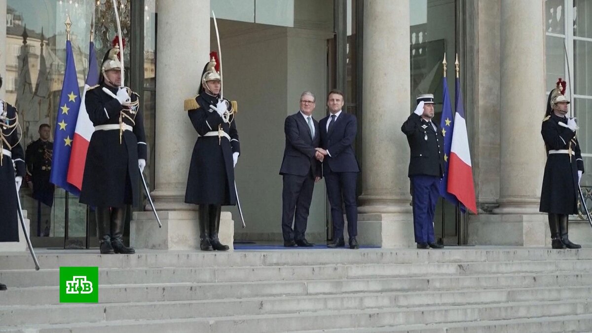    Макрон отправился в США обсудить с Трампом роль Европы в переговорах