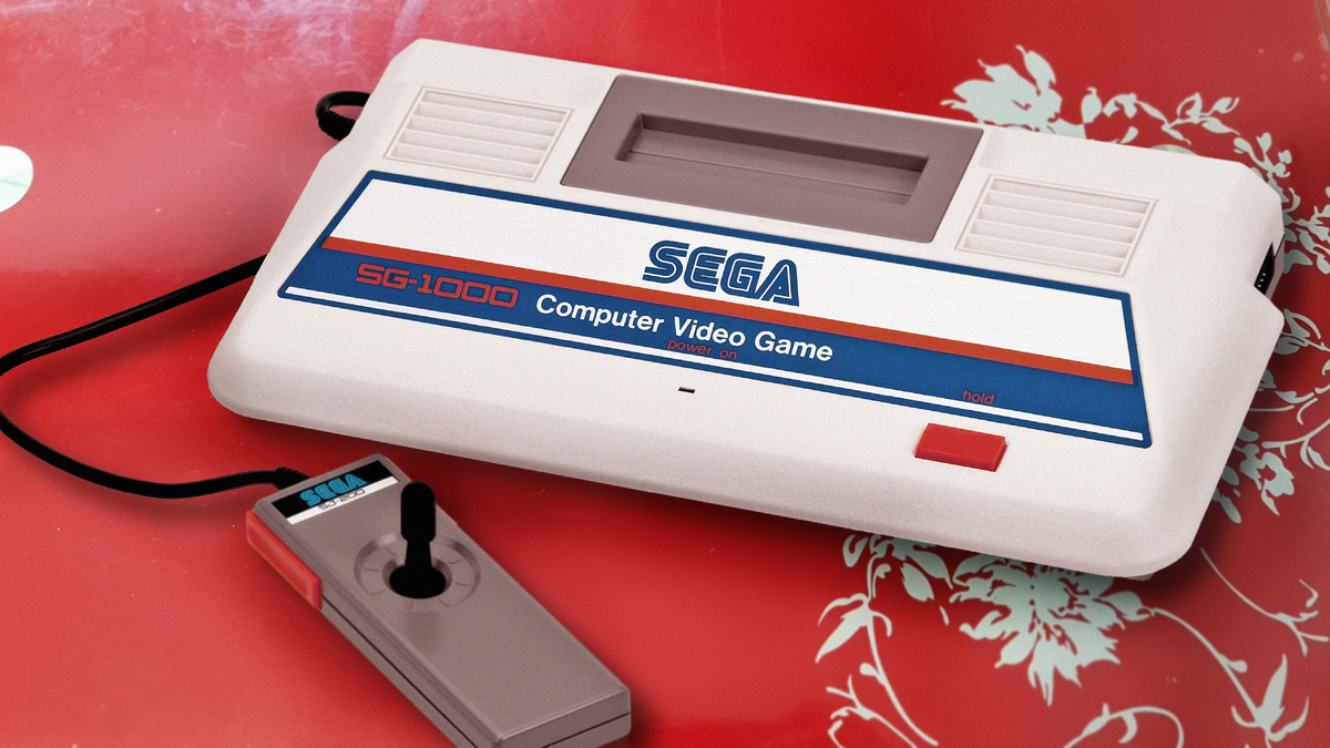 Sega SG-1000 первая домашняя консоль от компании Sega c 8 битным процессором.