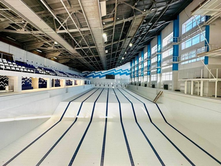    В Бузулуке продолжается ремонт водоспортивного комплекса «Нефтяник» Оренбуржье