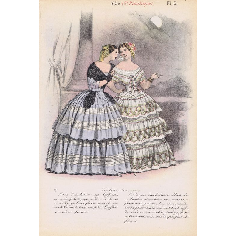 Модная гравюра, 1851. (с) Из частной коллекции