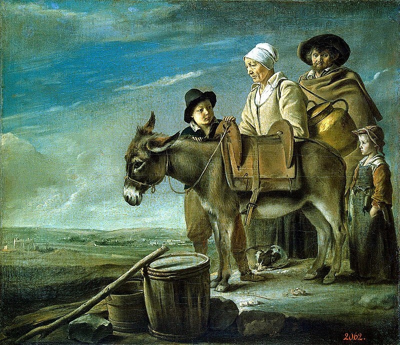 Луи Ленен, Семья молочника, 1641