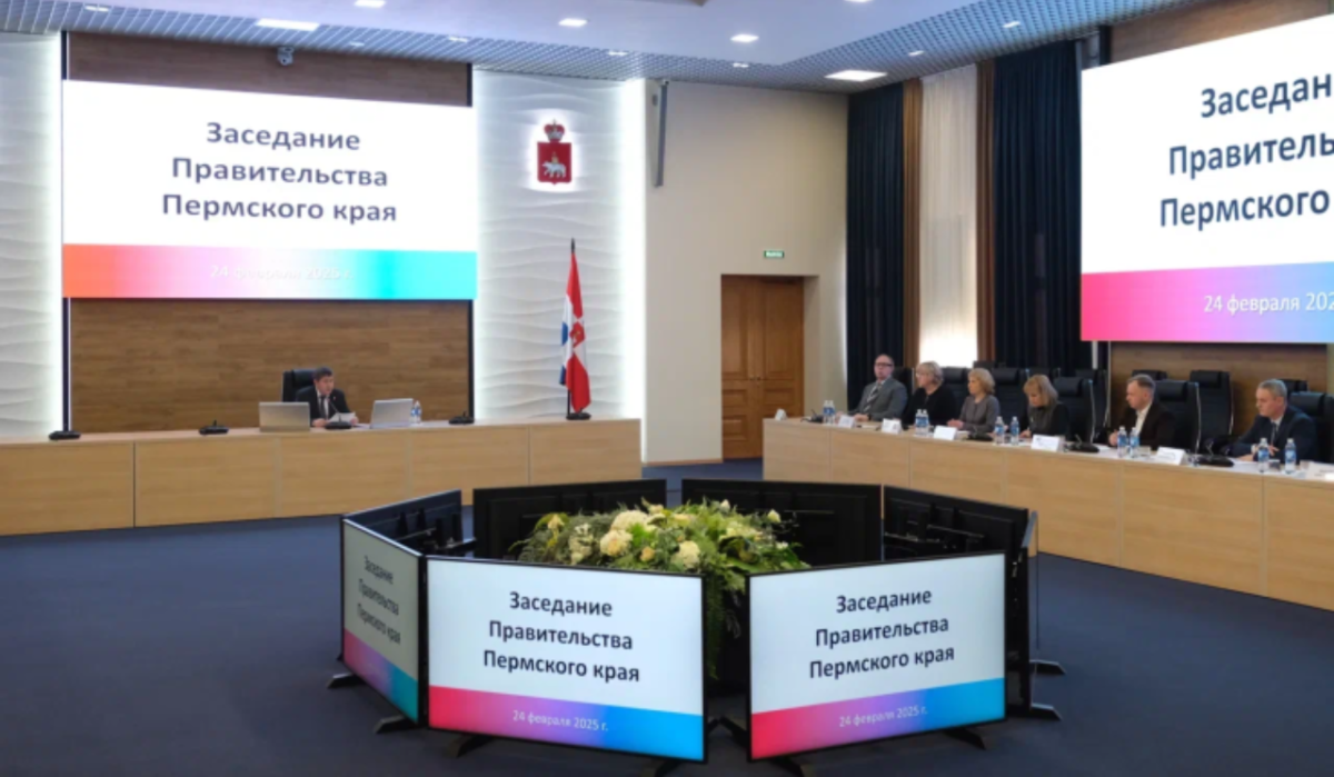     Заседание правительства. Источник: permkrai.ru Автор фото: Пресс-служба Правительства Пермского края