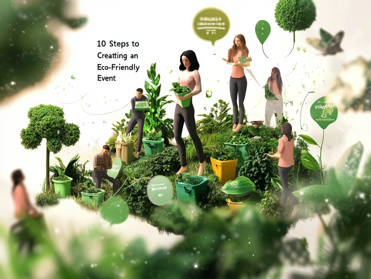    10 шагов к созданию экологически чистого события для вдохновения и перемен Антон