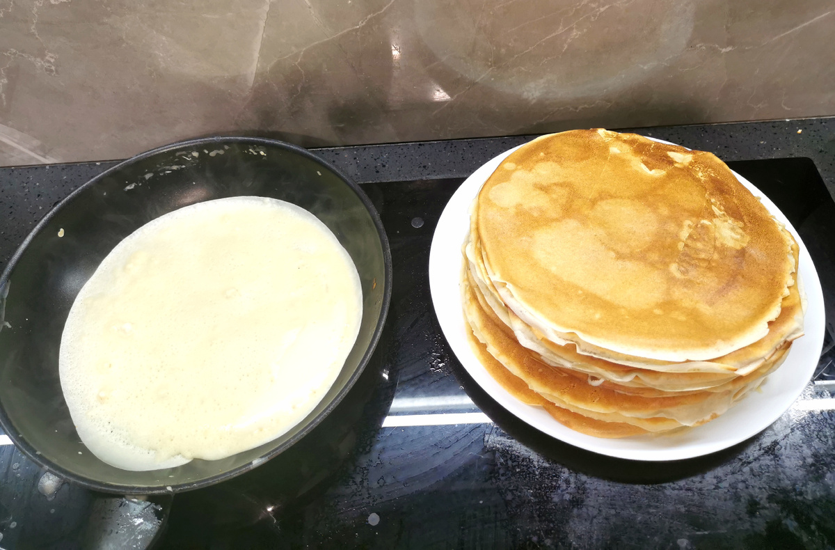 Мои вчерашние блинчики