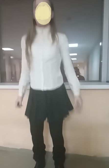 Алиса Теплякова и ее челлендж, скрин автора канала. 