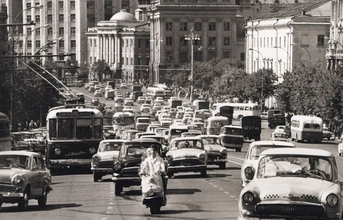 Старая Москва. / Фото: in.pinterest.com