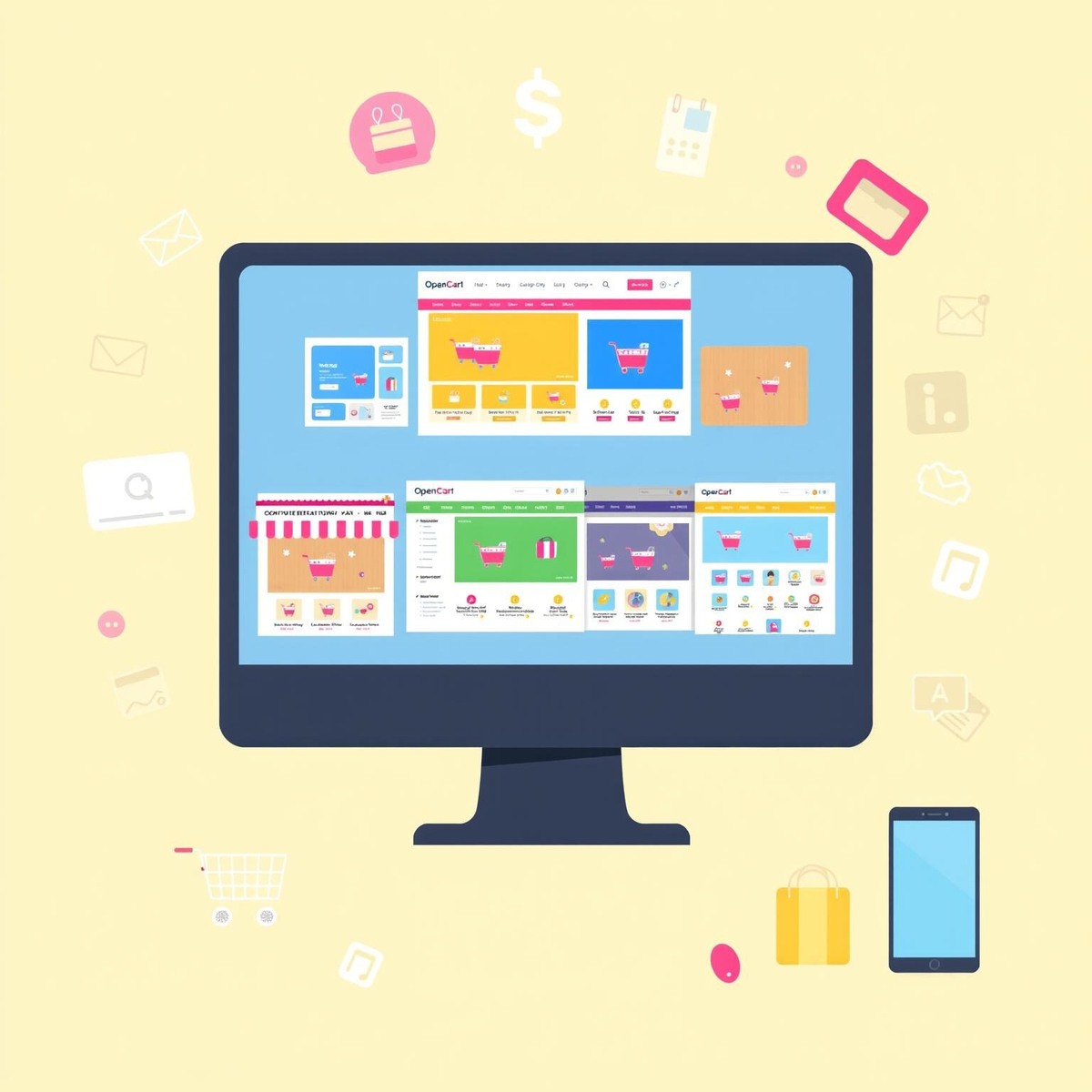    Бесплатные шаблоны Opencart для вашего магазина