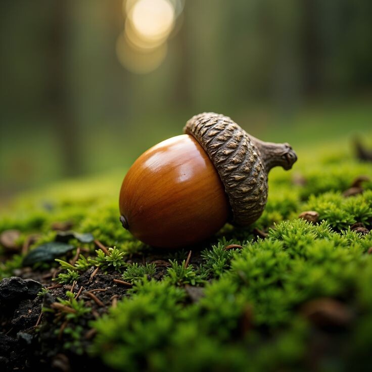 Последний жёлудь, который начали делить звери