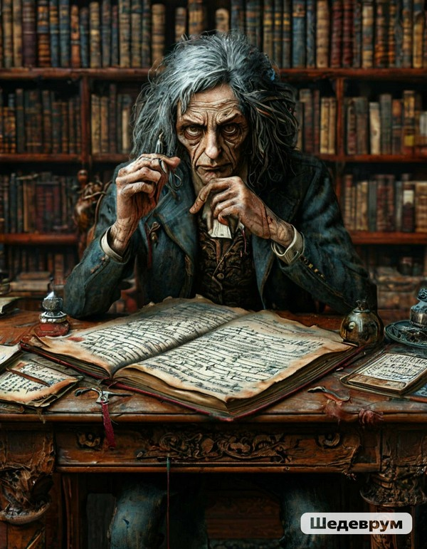 Картинка сгенерирована автором в Шедевруме специально к стихотворению "Выскочка"