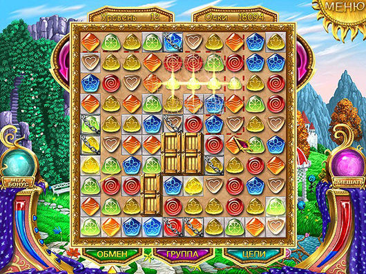 Игра три в ряд