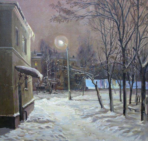 Подборка работ современных художников. Моя Россия. Часть 40