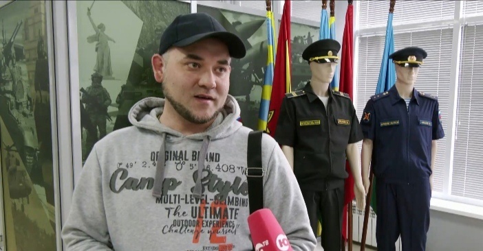    Центр патриотов Ханты-Мансийска встречает желающих встать на защиту Отечества