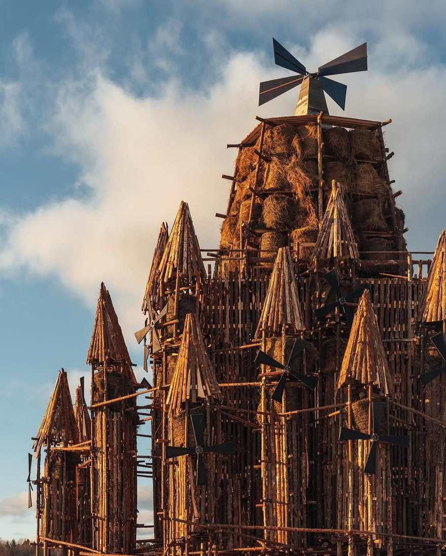 арт-объект «мельницы», автор Николай Полисский
куратор фестиваля: Иван Полисский
Фото: пресс-служба Никола-Ленивца