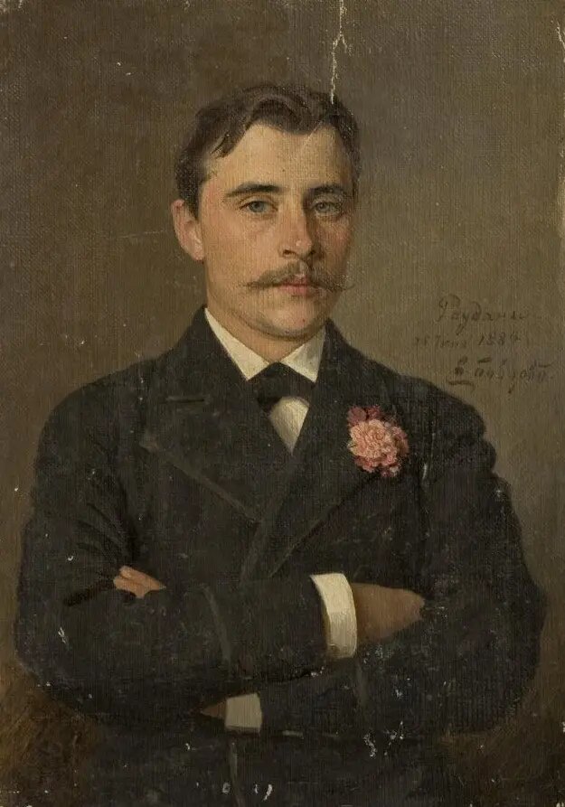 Портрет неизвестного
Виктор Алексеевич Бобров Россия 1842 - 1918
