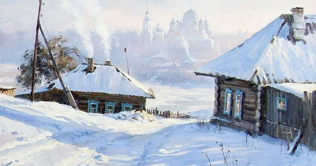 Подборка работ современных художников. Моя Россия. Часть 42