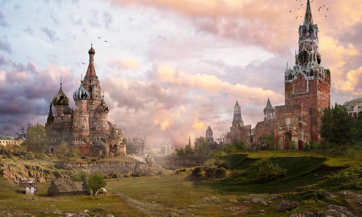 Картина художника Владимира Манюхина, найдена в открытых источниках сети Интернет.