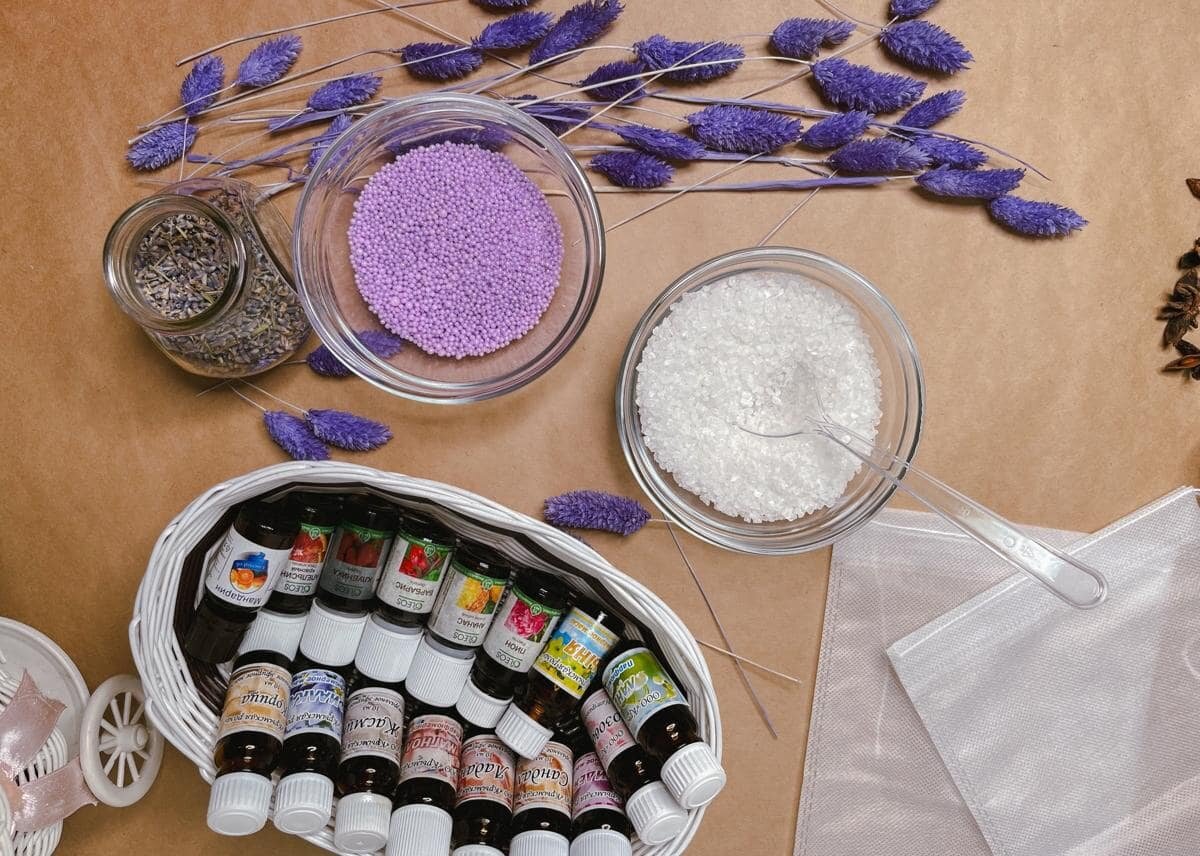 Фото с мастер-класса "Чайные пакетики для ванны" от event-агентства Alexgrim