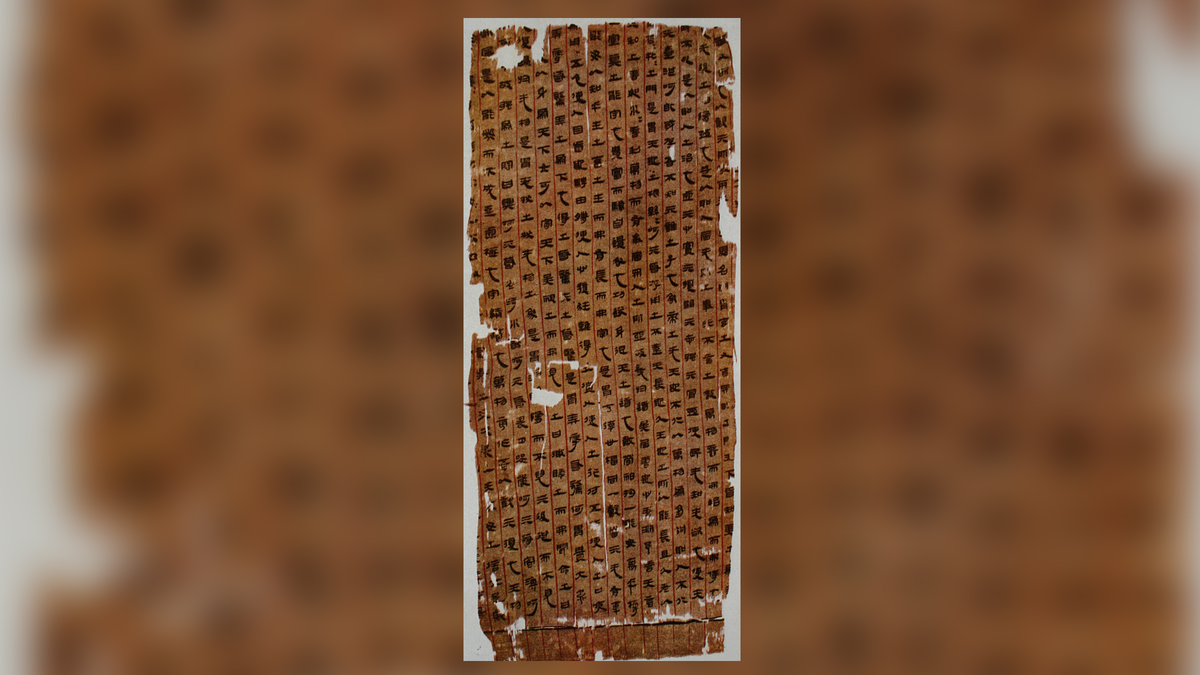 Этот китайский текст считается старейшим атласом человеческого тела.