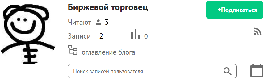 Мой блог на Смартлабе