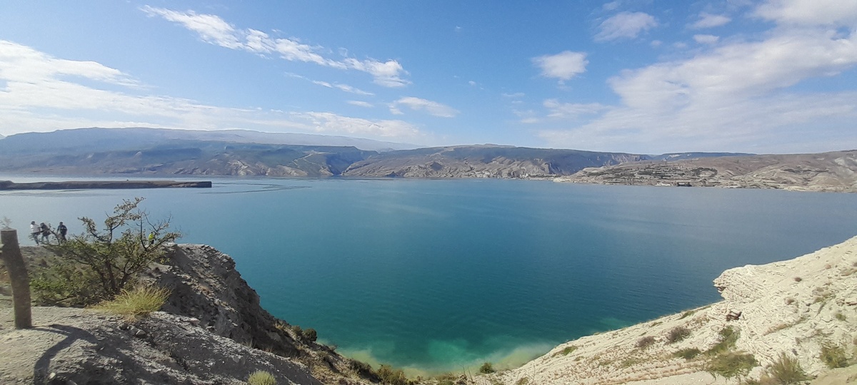 Чиркейское водохранилище. Вид с обзорной площадки