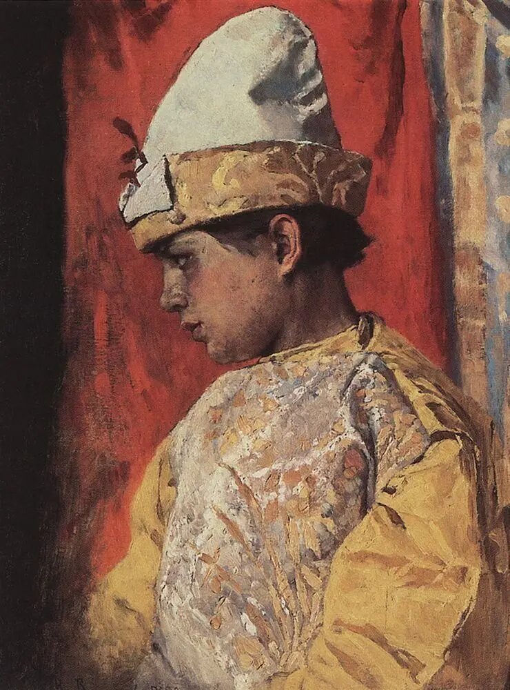 В костюме скомороха
Виктор Михайлович Васнецов