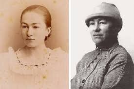 Вера Михайловна фон Дервиз. Фото 1896 и 1930-х.