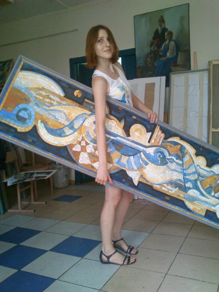 Фото времен учебы в вузе.