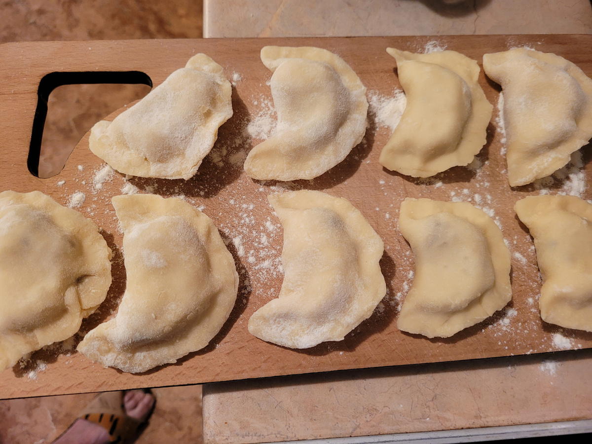 Вареники с картошкой