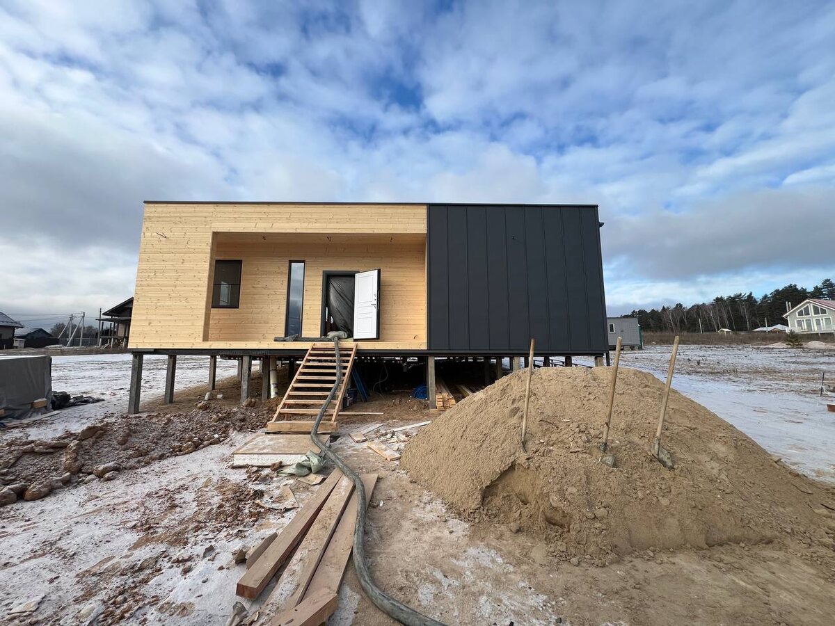 Устройство стяжки пола в частном доме зимой