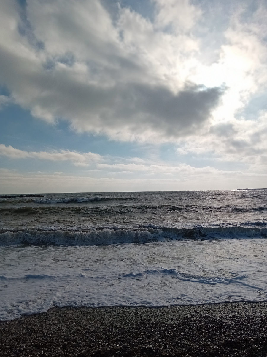 Авторское фото. Море злится.