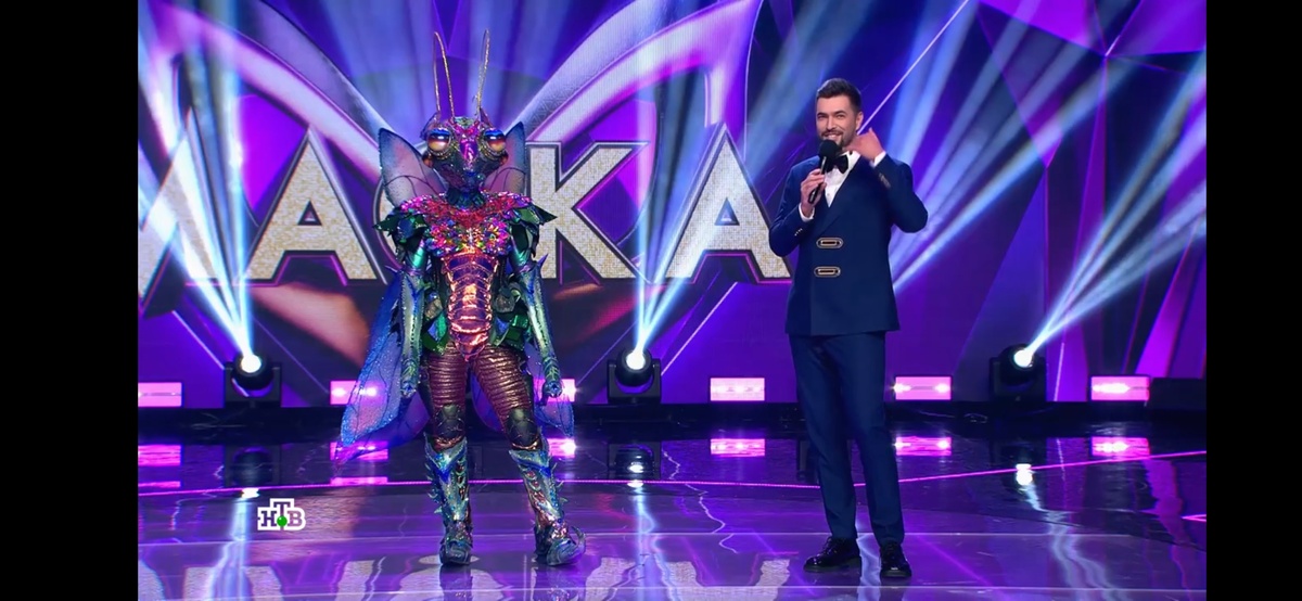 Скрин из телепередачи Шоу "Маска 6" 