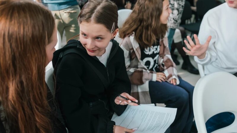     Занятия «Фабрики кино» Предоставлено altapress.ru