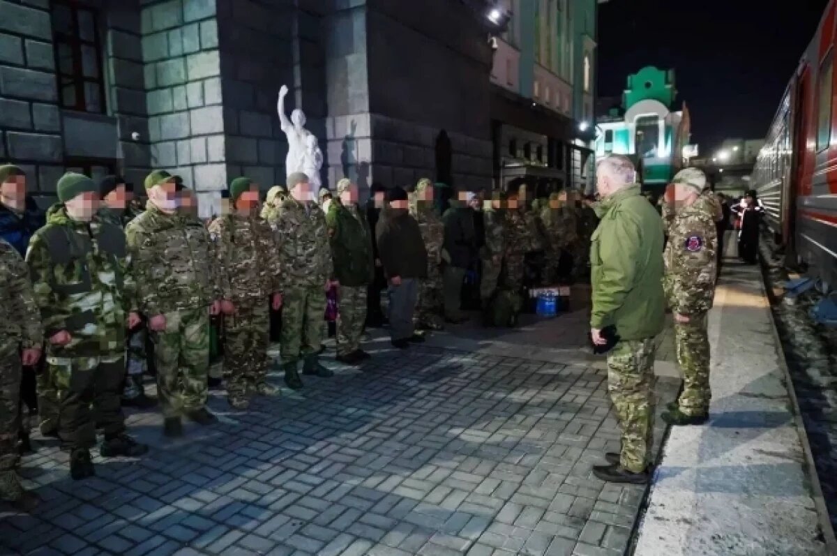    Добровольцы новосибирского отряда «Орион» отправились на боевую подготовку