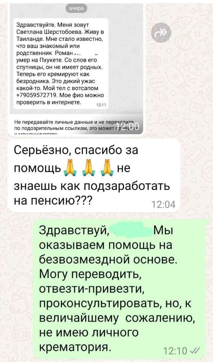 Вверху - мой текст друзьям и знакомым Ромы в России. 