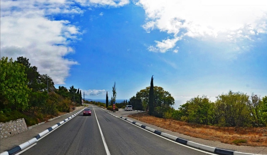 Примерно место, где в 1970 году было перекрыто движение.