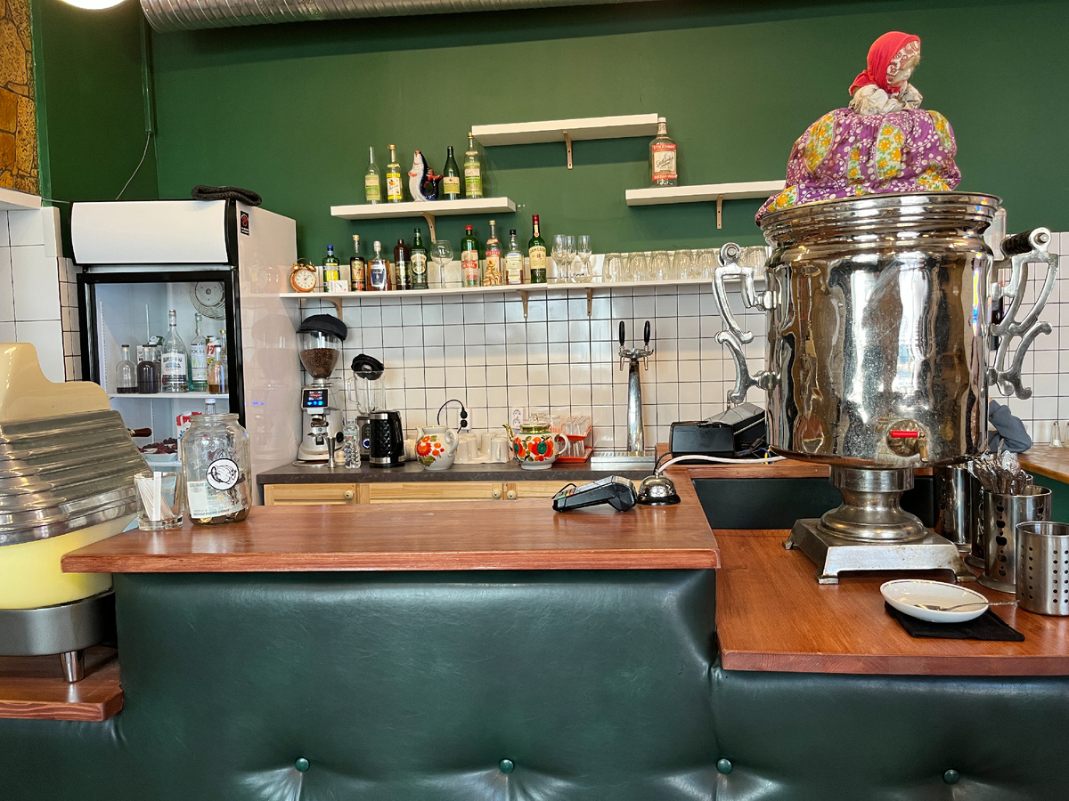 Блинная на Таганке. Стойка выдачи