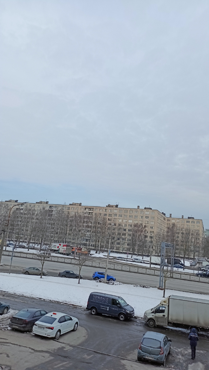 Фото автора. 8,40. СПб.