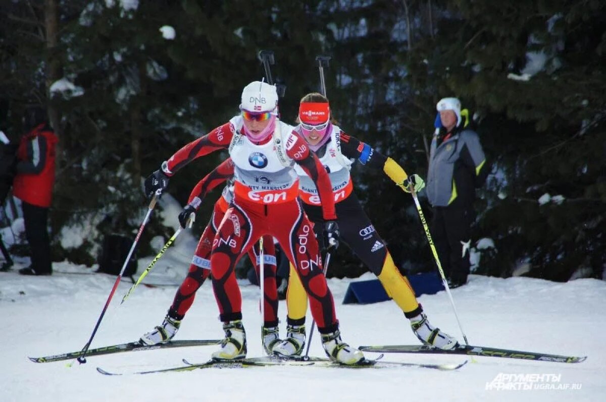    Смолянка Виктория Метеля победила в соревнованиях по биатлону