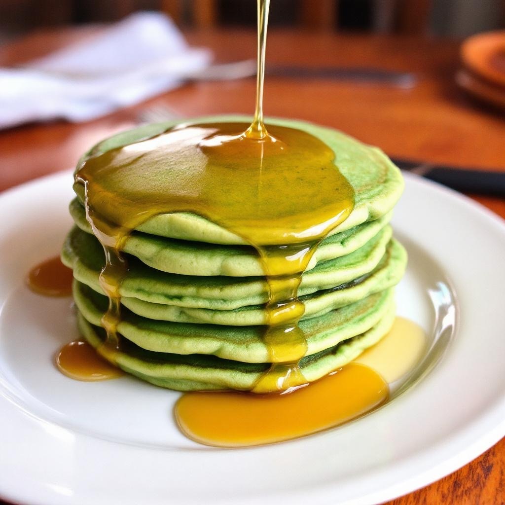 Блины из шпината