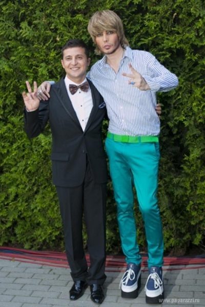    Владимир Зеленский и Сергей Зверев, фото: otvet.mail.ru