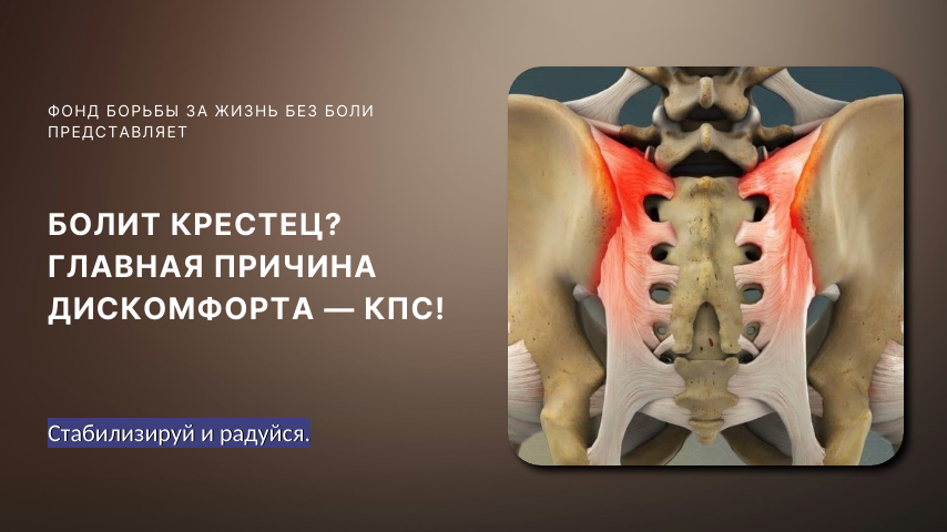 Боль в нижней части поясницы. Больно стоять на ноге, сидеть на одной ягодице, утренняя скованность.