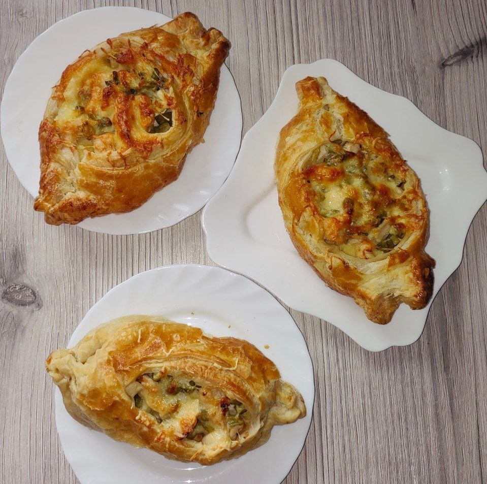 Мясные лодочки в духовке