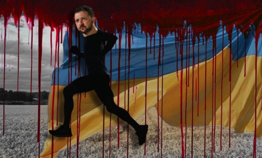   Зеленский сбежит тихо и незаметно. Иллюстрация: "Блокнот"