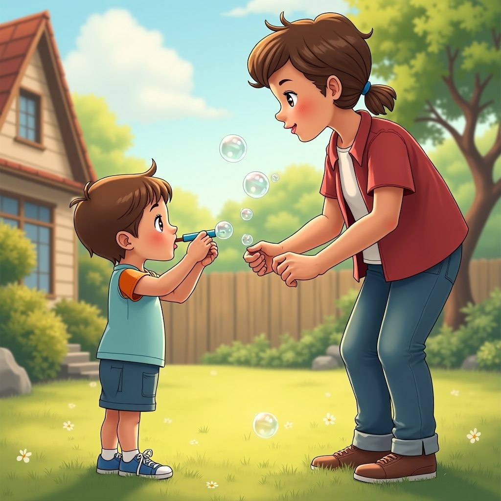 "Пускаем мыльные пузыри" 