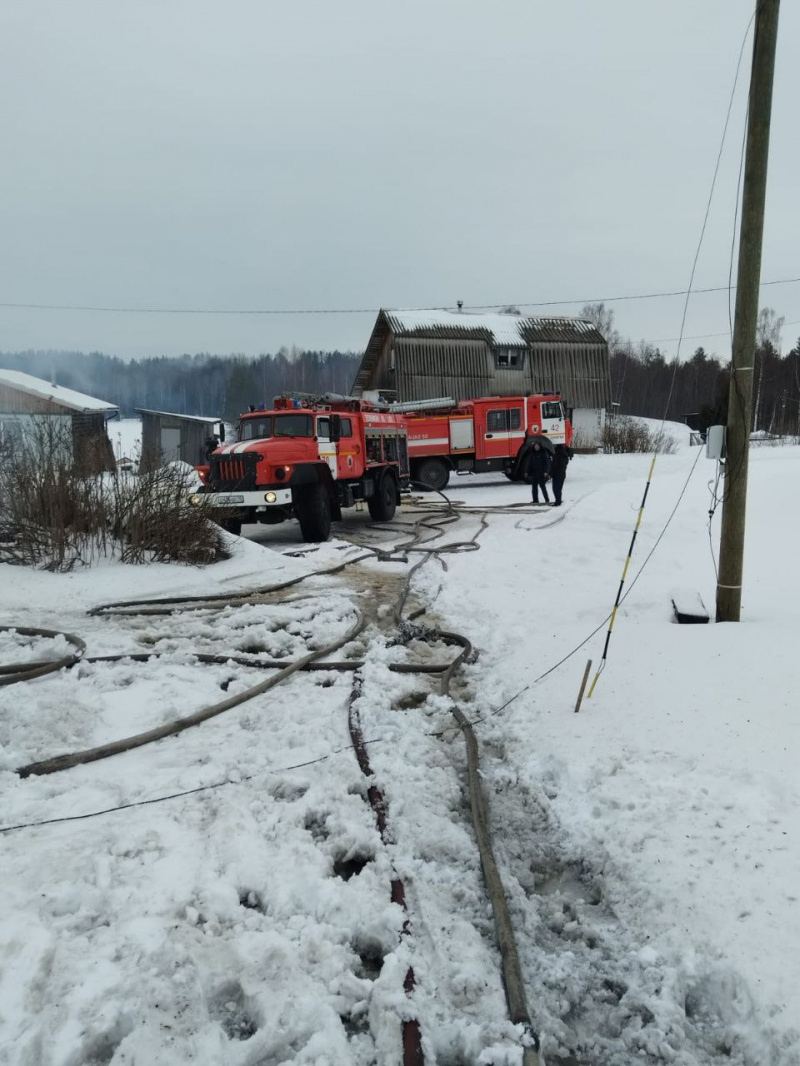    Деревянный дом вспыхнул в КарелииГоскомитет по безопасности Карелии