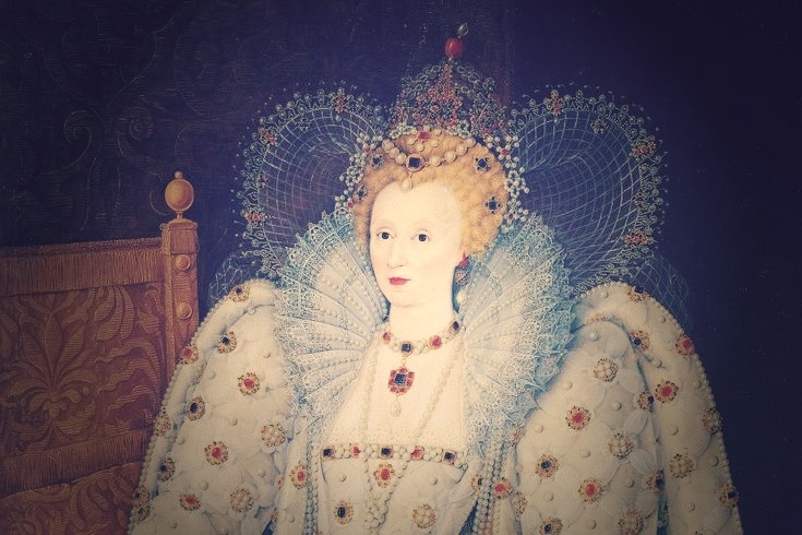 Елизавета I Тюдор. Изображение взято с Яндекс картинок.