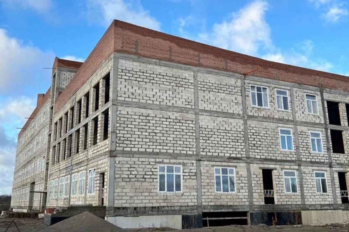    Возбуждено уголовное дело за мошенничество на строительстве школы в Луговом