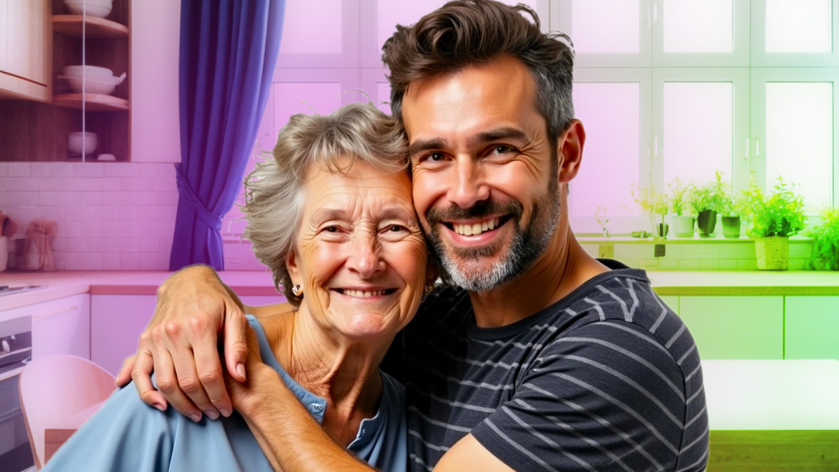 — А что, теперь к родной матери звонить надо? Или у вас тут... свидание?