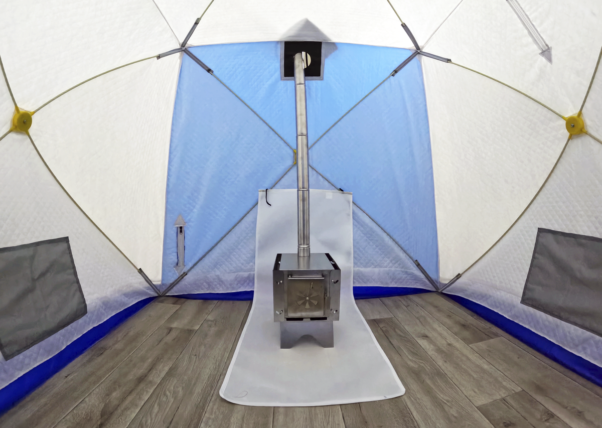 Палатка СТЭК КУБ-2 Т (трехслойная) внутри арт.: С 66.К2.011